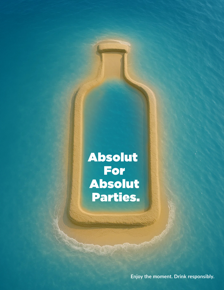 Absolut vodka - poster